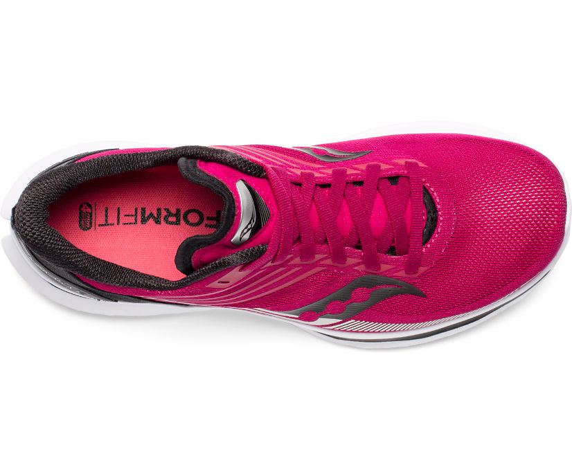 Saucony Kinvara 12 Women's Running Shoes Pink / Silver | Canada 169DFMN